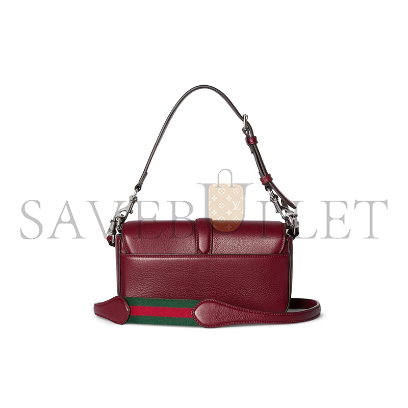 GUCCI SMALL CROSSBODY BAG WITH HOOK CLOSURE 821623 (23.5*12.5*6.5cm)